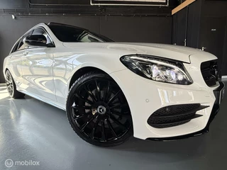 Mercedes-Benz C-Klasse Mercedes C-klasse Estate 200 AMG / PANO / 20 INCH - afbeelding nr 21