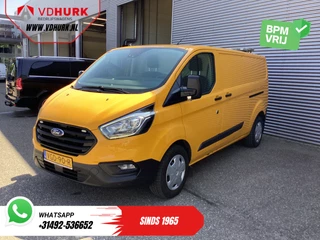 Ford Transit Custom Ford Transit Custom 340 2.0 TDCI 130 pk L2 EXPORT ONLY Schuifdeur 2x/ 2.8t Trekverm./ Carplay/ Stoelverw./ Camera/ Trekhaak - afbeelding nr 9