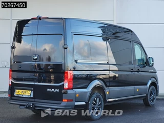 MAN TGE MAN TGE 3.180 Automaat 2025 model Facelift Black Edition L3H3 ACC Trekhaak L2H2 11m3 Airco Trekhaak - afbeelding nr 7