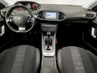 Peugeot 308 (PANORAMADAK, APPLE CARPLAY, GROOT NAVI, 360 CAMERA, LEDER, SPORTSTOELEN, ADAPTIVE CRUISE, GETINT GLAS, TREKHAAK, LANE ASSIST, NIEUWSTAAT) - afbeelding nr 6