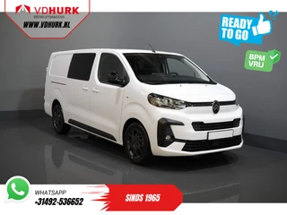 Citroën Jumpy Citroën Jumpy 2.0 HDI 180 pk Aut. DC Dubbel Cabine BPM VRIJ! 2x Schuifdeur/ Virtual Cockpit/ Navi/ Carplay/ Camera/ PDC/ Cruise/ Trekhaak/ Airco - afbeelding nr 1