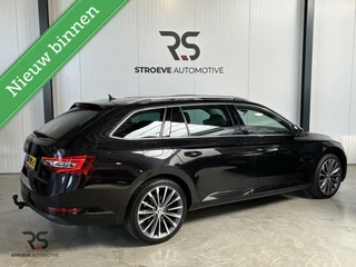Škoda Superb Skoda Superb Combi 2.0 TDI 150 pk DSG Style Buss. | Navi | Pano | ACC | LED | Leder | Canton | 19