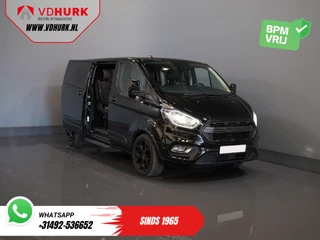 Ford Transit Custom Ford Transit Custom 2.0 TDCI 130 pk Aut. L2 Trend BPM VRIJ! DC Dubbel Cabine 2x Schuifdeur/ Leder/ Elek.Stoel/ Raptor grill/ Stoelverw/ Navi/ Carplay/ Camera/ PDC/ Cruise/ Trekhaak/ Airco - afbeelding nr 9