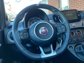 Fiat 500 Fiat 500 1.0 HYBRID SPORT CLIMA CRUISE CARPLAY PANO PDC LMV - afbeelding nr 9