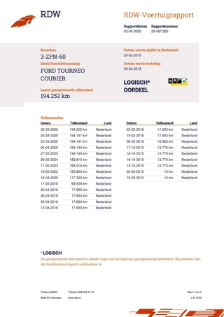Ford Tourneo Courier Ford Tourneo Courier 1.0 Titanium A. Camera - afbeelding nr 26
