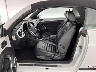 Volkswagen Beetle Volkswagen Beetle Cabriolet 1.6 TDI Design Cup Aut. *LUXURY-LEATHER | FENDER-AUDIO | CARPLAY | COMFORT-SEATS | HEATED-SEATS | ECC | SHIFTPADDLES | PDC | AIRSCARF | CRUISE | 19''ALU* - afbeelding nr 10