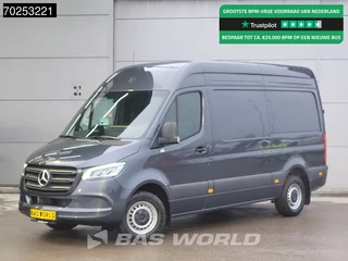 Mercedes-Benz Sprinter 319 CDI BPM VRIJ! Automaat 2025-Model L2H2 LED Airco Cruise Camera Parkeersensoren 10inch MBUX CarPlay Euro6 L2 Airco Cruise control