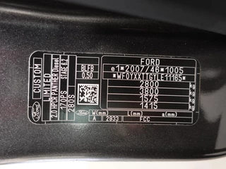 Ford Transit Custom Ford Transit Custom 170pk Automaat L1H1 Limited Raptor Edition Navigatie Airco Cruise control ACC Parkeersensoren Sport - afbeelding nr 49