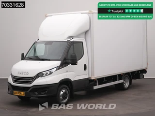 Iveco Daily 40C16 XL 1000KG Laadklep Automaat Zijdeur Dubbellucht 160PK Bakwagen LED Airco Cruise Camera Lat om Lat D'Hollandia Euro6 Meubelbak Koffer Mobelkoffer Airco Cruise control