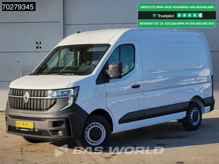 Renault Master Renault Master 130PK 2025 Model! L2H2 Camera Carplay LED Airco Cruise Parkeersensoren L2 10m3 Airco Cruise control - afbeelding nr 1
