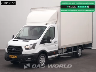 Ford Transit 130pk Laadklep Bakwagen Airco Cruise Euro6 Meubelbak Koffer Airco Cruise control