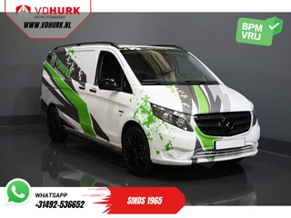 Mercedes-Benz eVito DEMO BPM VRIJ! 19"/ HG Zwart Pakket/ Spoiler/Sidebars/ L2/ Navi/ Camera/ Stoelverw.