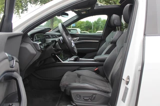 Audi e-tron Audi e-tron Sportback 50 quattro S edition 71 kWh / Panoramadak / Camera / Luchtvering / 20'' / Leder&Alcantara / DAB / ACC / Navigatie / Stoelverwarming - afbeelding nr 8