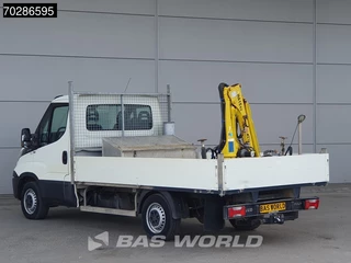 Iveco Daily Iveco Daily 35S14 Open Laadbak Kraanwagen Hyva HA15 Euro6 3,5t Trekhaak Crane Kranwagen Pritsche Pickup Open Box Trekhaak - afbeelding nr 8