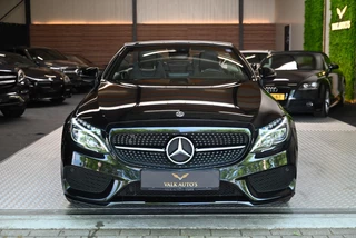 Mercedes-Benz C-Klasse Mercedes-Benz C-klasse Cabrio 180 Premium Plus AMG Styling - Night Edition - Airscarf - Leer - Camera - Stoelverwarming - - afbeelding nr 12