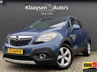 Opel Mokka 1.4 T Cosmo 140 pk AUT. | dealer onderhouden | leder sportstoelen | navigatie | schuifdak | camera | stoelverw.