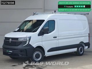 Renault Master Renault Master 130PK L2H2 2025 model Imperiaal Sidebars LED CarPlay Cruise Airco Camera 10m3 Airco Cruise control - afbeelding nr 1