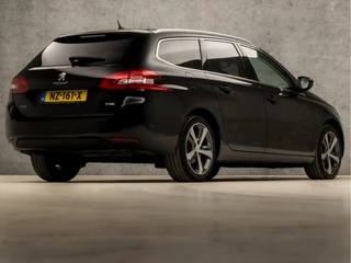 Peugeot 308 Automaat (PANORAMADAK, NAVIGATIE, LED KOPLAMPEN, CLIMATE, SPORTSTOELEN, GETINT GLAS, PARKEERSENSOREN, NIEUWE APK, NIEUWSTAAT) - afbeelding nr 5