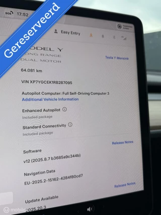Tesla Model Y Tesla Model Y Long Range AWD 75 kWh 2023 Incl BTW TREKHAAK - afbeelding nr 15