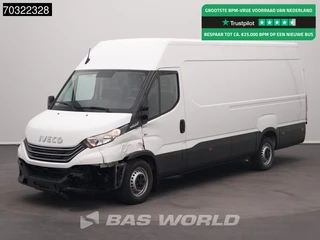 Iveco Daily 35S16 Schade/Damage! Automaat L3H2 160PK Airco Camera Parkeersensoren 3,5t Trekgewicht Euro6 L3 Airco