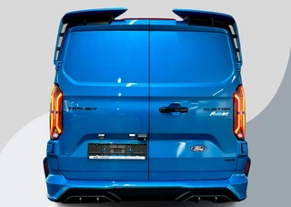 Ford Transit Custom Ford Transit Custom 320 2.0 TDCI L2H1 MS-RT AWD  Digital Aqua Blue | Dubbele zijschuifdeur | Inklapbare trekhaak | Navigatie systeem | Centrale dubbele vergrendeling | AGM accu | Handmatige regeneratie roetfilter | Centrale dubbele vergrendeling |  Wis/was achter | Vehicle Integration System - afbeelding nr 2