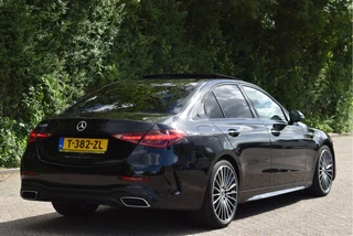 Mercedes-Benz C-Klasse Mercedes-Benz C-Klasse 200 AMG Line | NL-Auto | Open dak | HUD | 360 gr.camera | Trekhaak | Keyless | Mem.stoelen | Full LED | Vol - afbeelding nr 6