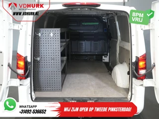 Mercedes-Benz Vito Mercedes-Benz Vito 119 CDI L3 Aut. BPM VRIJ! LED/ Standkachel/ Stoelverw./ Carplay/ Camera/ PDC/ LMV/ Cruise/ Trekhaak/ Airco - afbeelding nr 14