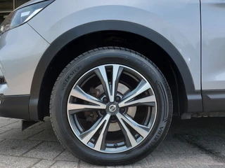 Nissan QASHQAI 1.2 DIG-T 116pk N-Connecta Design-Pack | Origineel NL | Navi | Clima | Cruise | Keyless Entry | Panoramadak | Pdc V+A+360 Camera | Rijstrook+Licht+Regensensor | Privacy Glass | 18''lm - afbeelding nr 37