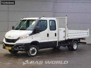 Iveco Daily Iveco Daily 35C16 3.0L Open Laadbak Dubbel Cabine met Kist 3,5t trekhaak Dubbellucht Navi Airco Cruise Pritsche Pickup Open Box Airco Dubbel cabine Trekhaak Cruise control - afbeelding nr 6