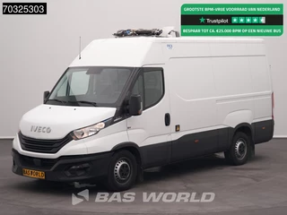 Iveco Daily 35S16 Roof Damage! Automaat Koelwagen Thermo King V-300 MAX Airco Camera 3,5t Trekgewicht 160PK Euro6 Koel Koelwagen Kühl Kühler Kühlkasten Kühlwagen Airco