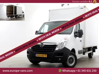 Opel Movano 2.3 CDTI 146pk E6 Bakwagen met laadklep en zijdeur 10-2019
