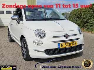 Fiat 500C 1.0 Hybr Dolcevita, Carplay! 1e Eig! Half Leder!