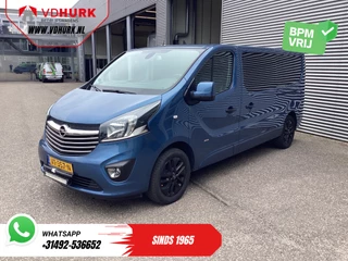 Opel Vivaro Opel Vivaro 1.6 CDTI 140 pk L2 DC Dubbel Cabine EXPORT ONLY 2x Schuifdeur/ Leder/ Climate/ Carplay/ Camera/ Cruise/ PDC/ Trekhaak/ LMV - afbeelding nr 8