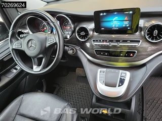 Mercedes-Benz V-Klasse Mercedes V-Klasse 220 L2H1 Ex.BPM Leder Camera Navi Trekhaak PDC Airco Cruise CarPlay Airco Dubbel cabine Trekhaak Cruise control - afbeelding nr 9