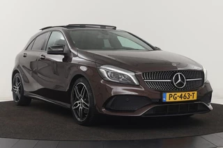 Mercedes-Benz A-Klasse Mercedes-Benz A-klasse 160 AMG Night | Panoramadak | Camera | Full LED |  Navigatie | Trekhaak | Cruise control | Park Assist | Airco | Half leder | Sportstoelen - afbeelding nr 30