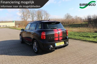 MINI Countryman Mini Countryman 1.6 Cooper S ALL4 Chili JCW john cooper works leder panodak stoelverwarming climate&cruise control navigatie bluetooth uitstraling! - afbeelding nr 4