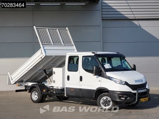 Iveco Daily Iveco Daily 35C16 3.0L Special Edition Kipper met Kist Dubbel Cabine Dubbellucht 3,5t Trekhaak Airco Cruise Euro6 Tipper Benne Kieper 2m3 Airco Trekhaak Cruise control - afbeelding nr 3