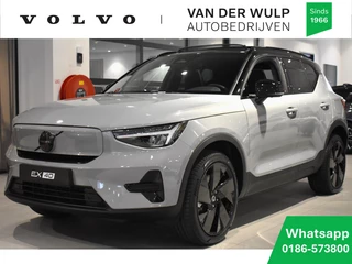 Volvo EX40 Extended Range Ultra Black Edition 252pk/82kWh | Schuifdak