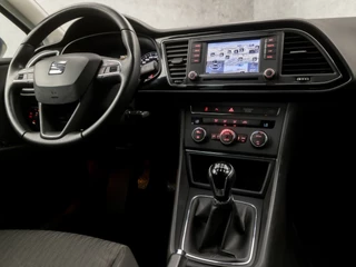 SEAT Leon (NAVIGATIE, CLIMATE, LED KOPLAMPEN, PARKEERSENSOREN, SPORTSTOELEN, GETINT GLAS, CRUISE, BLUETOOTH, NIEUWE APK, NIEUWSTAAT) - afbeelding nr 7
