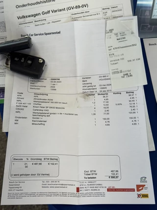 Volkswagen Golf Volkswagen Golf Variant 1.4 Automaat Cruise Navi DB riem VV Camera Stoel vw Volle historie Nieuwe APK - afbeelding nr 51