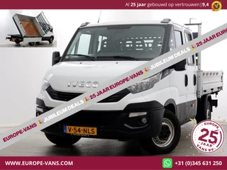 Iveco Daily 35S14 316pk E6 L2H1 D.C. 3-Zijdige Kipper Airco/Trekhaak 3500kg 02-2018