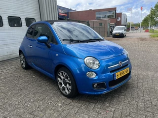 Fiat 500C Fiat 500C Cabrio Blauw 2014 0.9 TwinAir Turbo 500S | Xenon | Clima | PDC | - afbeelding nr 6