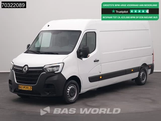 Renault Master 135PK L3H2 LED Airco Cruise Parkeersensoren v+a Euro6 L3 Airco Cruise control