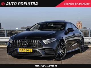 Mercedes-Benz CLS 400 d 4MATIC AMG Schuifdak Luchtvering Distronic Burmester HUD Multibeam LED Soft-Close Keyless Leder 20"