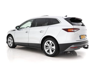 Škoda Enyaq iV (INCL-BTW) *PANO | FULL-LEATHER | ADAPT.CRUISE | HEAD-UP | MEMORY-PACK | FULL-LED | DIGI-COCKPIT | BLIND-SPOT | NAVI-FULLMAP | KEYLESS | CAMERA | SPORT-SEATS | KEYLESS | AMBIENT-LIGHT - afbeelding nr 4