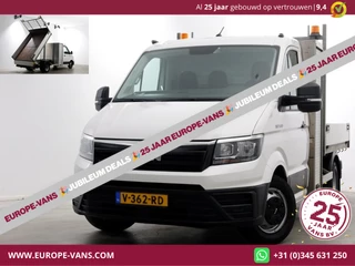 MAN TGE 5.180 2.0 177pk E6 L2H1 Kipper Dubbel Lucht Trekhaak 3500kg 06-2018