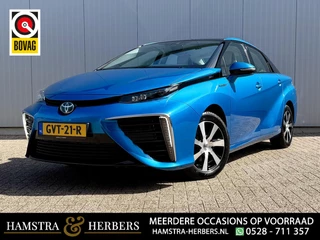 Toyota Mirai FCV Executive blauw, waterstof!