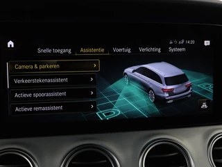 Mercedes-Benz E-Klasse Mercedes-Benz E-klasse 300de 4Matic AMG Night | Panoramadak | Trekhaak |  Stoelverwarming | 360 camera | Adaptive cruise | Leder/Alcantara | Burmeseter | Matrix LED | Navigatie - afbeelding nr 31