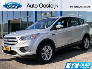 Ford Kuga Ford Kuga 1.5 EcoBoost Titanium 182PK Automaat Afn. Trekhaak Winterpack Leder Panodak Navi Cruise Parkeersensoren Climate Bi-Xenon *1850KG Trekgewicht* - afbeelding nr 1