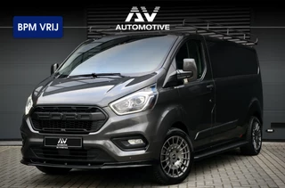 Ford Transit Custom | Trekhaak | Airco | 3-Zitter | NAP Logisch | Dealer onderhouden | Nieuwe APK | Onderhoudsbeurt - afbeelding nr 1